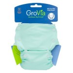 GroVita Organic AIO diaper, light blue