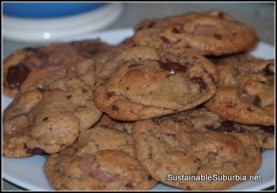 A plate of the scrumptious cookies