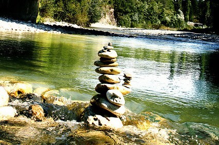 stones balancing