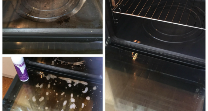 natural oven clean before and after | SustainableSuburbia.net