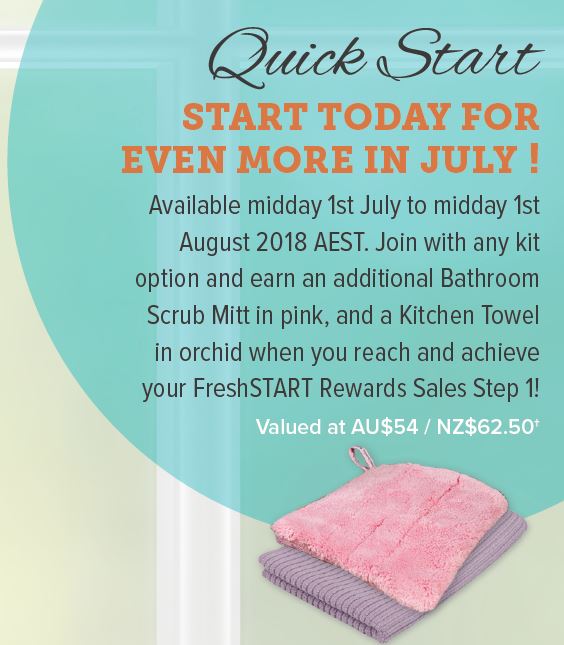 Norwex Join For Free Quick Start Gifts Australia and New Zealand 2018 | SustainableSuburbia.net