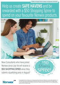 How to get a $50 shopping spree when you join Norwex in August | SustainableSuburbia.net