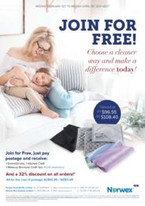 Norwex Sample Pack/Free Joining kit 2021