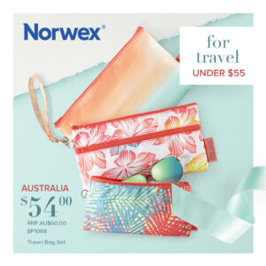 Norwex Travel Bag Set (Limited edition) on sale in the 12 days of gifting