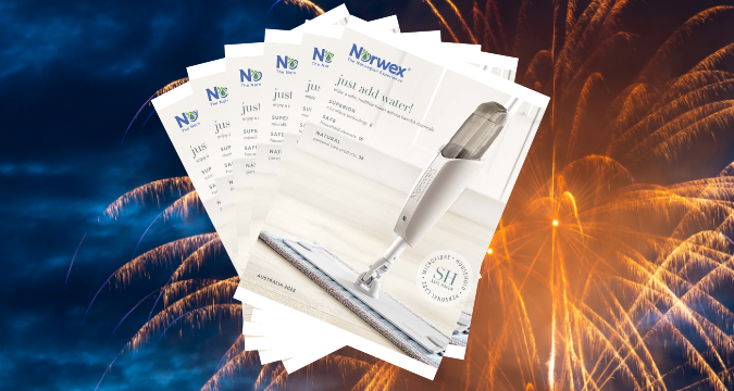 Norwex Australia Catalogue 2022, fireworks