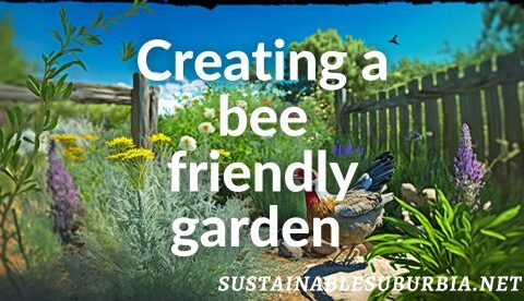 Creating a bee friendly garden | SustainableSuburbia.net