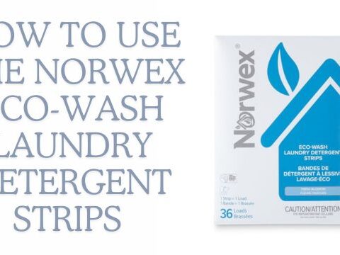 How to use the Norwex Eco-Wash Laundry Detergent Strips